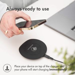 iMoshion 2 pack Qi Soft Touch Wireless Charger - Chargeur sans fil - 10 Watt - Noir