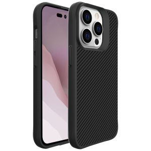 iMoshion Rugged Hybrid Carbon Case iPhone 14 Pro - Noir