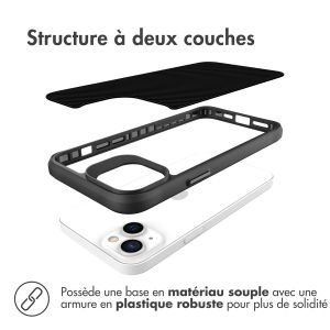 iMoshion Rugged Hybrid Carbon Case iPhone 14 Plus - Noir