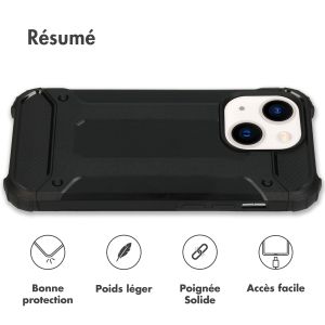 iMoshion Coque Rugged Xtreme iPhone 14 Pro - Noir