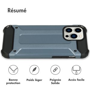 iMoshion Coque Rugged Xtreme iPhone 14 Pro Max - Bleu foncé