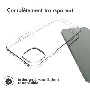 Accezz Coque Clear iPhone 14 Plus - Transparent