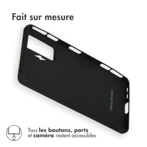 iMoshion Coque Couleur Xiaomi Poco F4 GT 5G - Noir