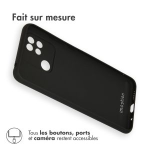 iMoshion Coque Couleur Xiaomi Redmi 10C - Noir