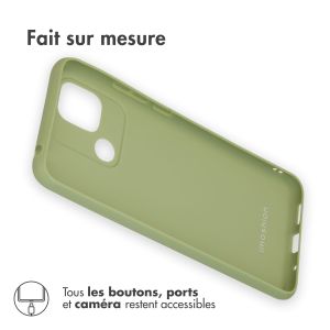 iMoshion Coque Couleur Xiaomi Redmi 10C - Olive Green