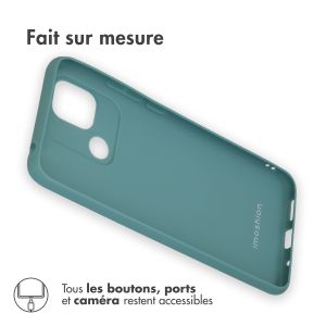iMoshion Coque Couleur Xiaomi Redmi 10C - Vert foncé