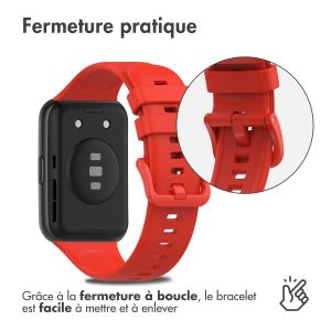 iMoshion Bracelet en silicone Huawei Watch Fit 2 - Rouge