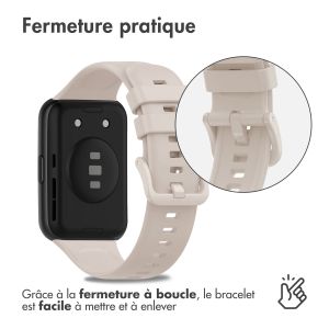 iMoshion Bracelet en silicone Huawei Watch Fit 2 - Beige