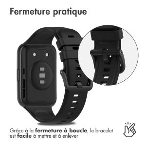 iMoshion Bracelet en silicone Huawei Watch Fit 2 - Noir