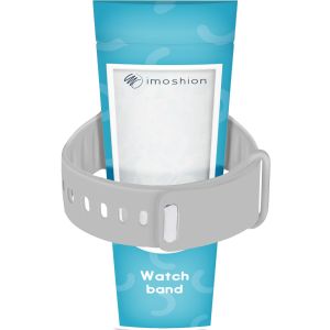 iMoshion Bracelet en silicone Apple Watch Series 1-9 / SE - 38/40/41mm - Gris clair