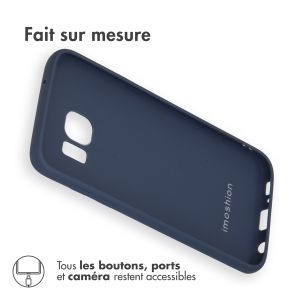 iMoshion Coque Couleur Samsung Galaxy S7 - Bleu foncé