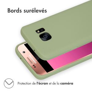 iMoshion Coque Couleur Samsung Galaxy S7 - Olive Green