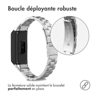 iMoshion Bracelet en acier Samsung Galaxy Fit - Argent