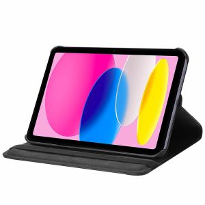 iMoshion Coque tablette rotatif à 360° iPad 10 (2022) 10.9 pouces - Noir