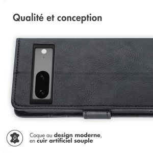 iMoshion Étui de téléphone portefeuille Luxe Google Pixel 7 - Noir