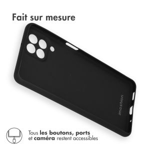 iMoshion Coque Couleur Samsung Galaxy M53 - Noir