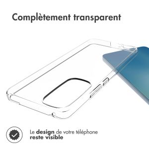 Accezz Coque Clear Motorola Edge 30 - Transparent
