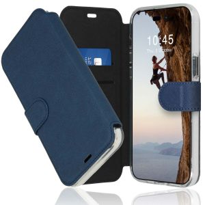 Accezz Étui de téléphone portefeuille Xtreme Wallet iPhone 14 Pro Max - Bleu foncé