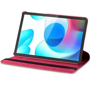 iMoshion Étui de tablette rotatif à 360° Realme Pad - Rouge