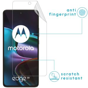 iMoshion Protection d'écran Film 3pack Motorola Edge 30