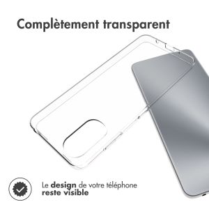 Accezz Coque Clear Motorola Moto E32 / E32s - Transparent