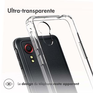 Accezz Coque Xtreme Impact Samsung Galaxy Xcover 5 - Transparent
