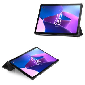 iMoshion Coque tablette Design Trifold Lenovo Tab M10 Plus (3rd gen) - Don't touch