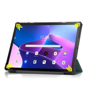 iMoshion Coque tablette Trifold Lenovo Tab M10 Plus (3rd gen) - Vert foncé
