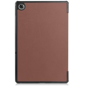 iMoshion Coque tablette Trifold Lenovo Tab M10 Plus (3rd gen) - Brun