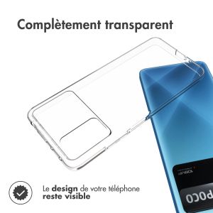 Accezz Coque Clear Xiaomi Poco X4 Pro 5G - Transparent