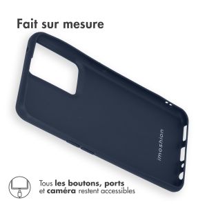 iMoshion Coque Couleur OnePlus Nord CE 2 5G - Bleu foncé