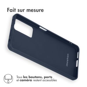 iMoshion Coque Couleur Xiaomi Redmi Note 11 Pro - Bleu foncé