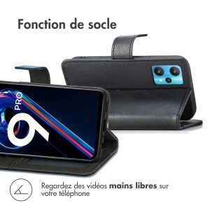 iMoshion Étui de téléphone portefeuille Luxe Realme 9 Pro - Noir