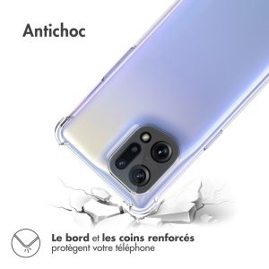 iMoshion Shockproof Case Oppo Find X5 Pro (5G) - Transparent