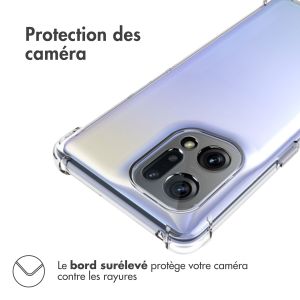 iMoshion Shockproof Case Oppo Find X5 (5G) - Transparent