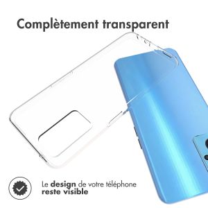 Accezz Coque Clear Oppo A96 - Transparent