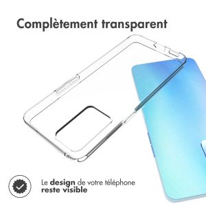 Accezz Coque Clear Oppo Find X5 Lite 5G - Trasparente