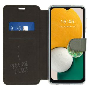 Accezz Étui de téléphone portefeuille Xtreme Wallet Samsung Galaxy A13 (4G) - Vert clair