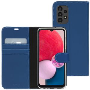 Accezz Étui de téléphone portefeuille Wallet Samsung Galaxy A13 (4G) - Bleu foncé