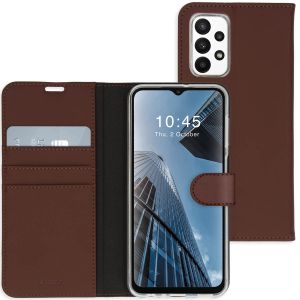 Accezz Étui de téléphone Wallet Samsung Galaxy A23 (5G) - Brun