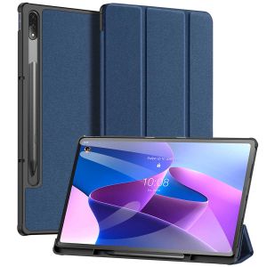 Dux Ducis Coque tablette Domo Lenovo Tab P12 Pro - Bleu foncé