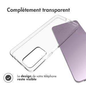 Accezz Coque Clear Xiaomi Redmi Note 11 Pro - Transparent