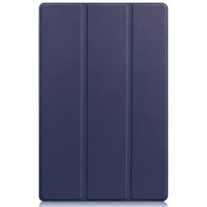 iMoshion Coque tablette Trifold Lenovo Tab P11 Pro - Bleu foncé