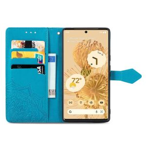 iMoshion Etui de téléphone portefeuille Mandala Google Pixel 6 - Turquoise