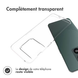 Accezz Coque Clear OnePlus 10 Pro - Transparent