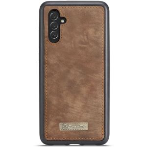 CaseMe Etui de téléphone de luxe en cuir deux en un Samsung Galaxy A13 (5G) / A04s - Brun