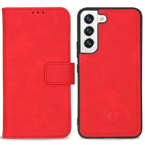 iMoshion Etui de téléphone de luxe 2-en-1 amovible Samsung Galaxy S22 - Rouge