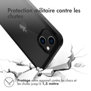 Accezz ﻿Coque de protection intégrale à 360° iPhone 13 - Noir
