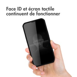 Accezz ﻿Coque de protection intégrale à 360° iPhone 13 - Noir