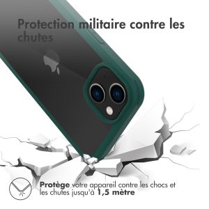 Accezz ﻿Coque de protection intégrale à 360° iPhone 13 Mini - Vert